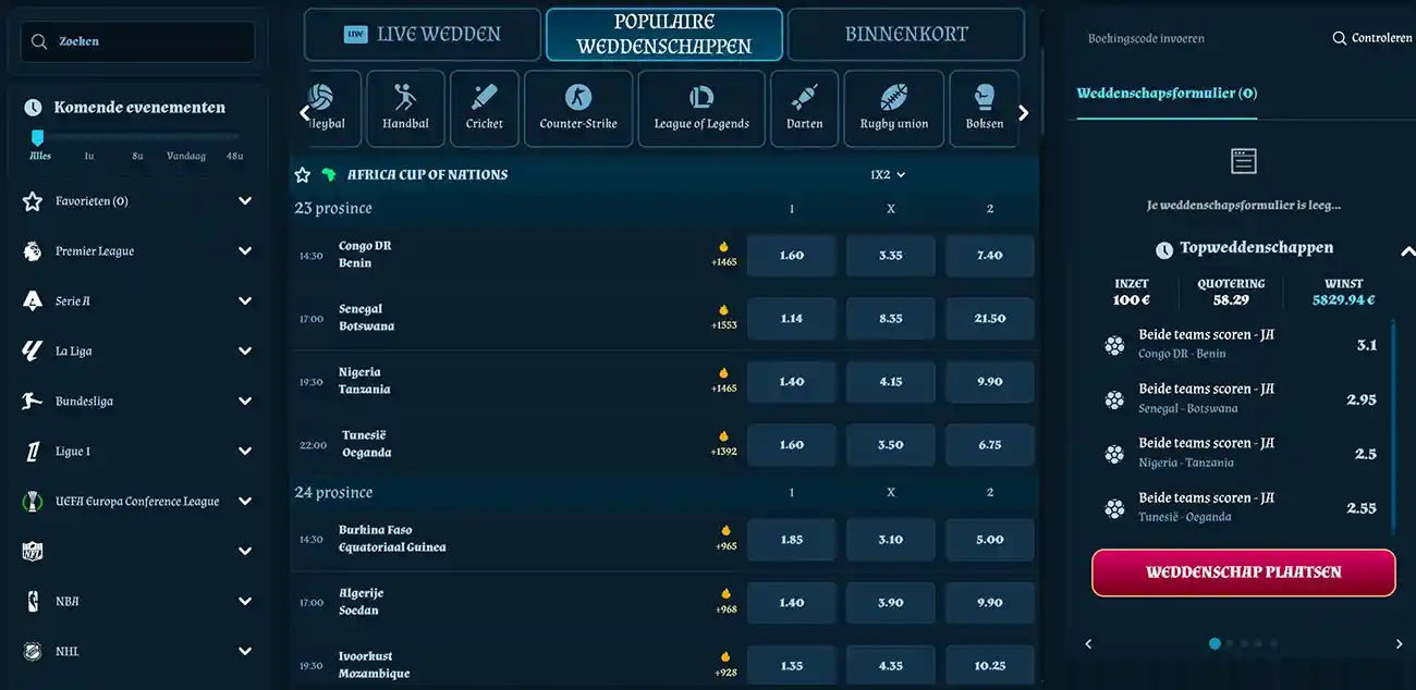 FamBet Casino Sportweddenschappen
